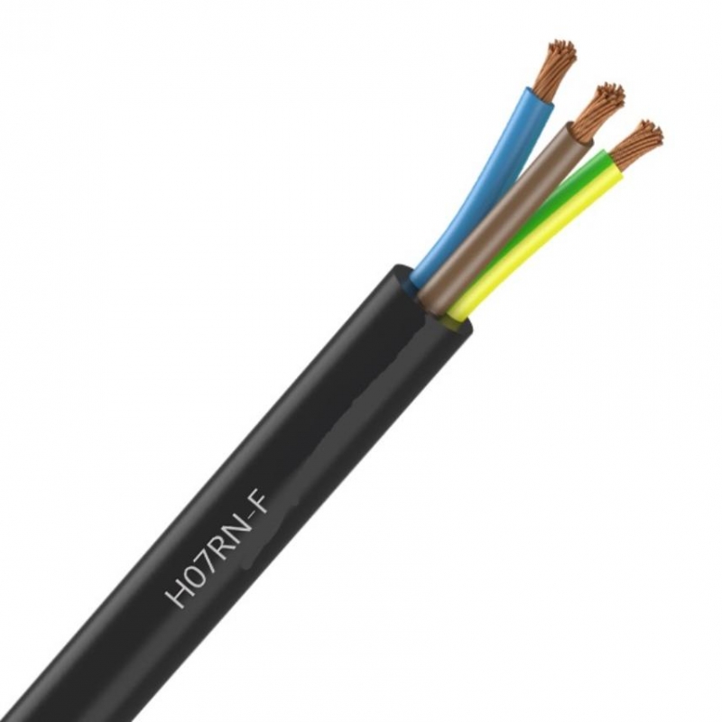 Flexible rubber cable type H07RN-F