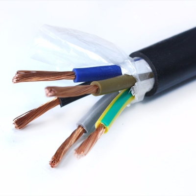 Flexible PVC sheathed electric wire
