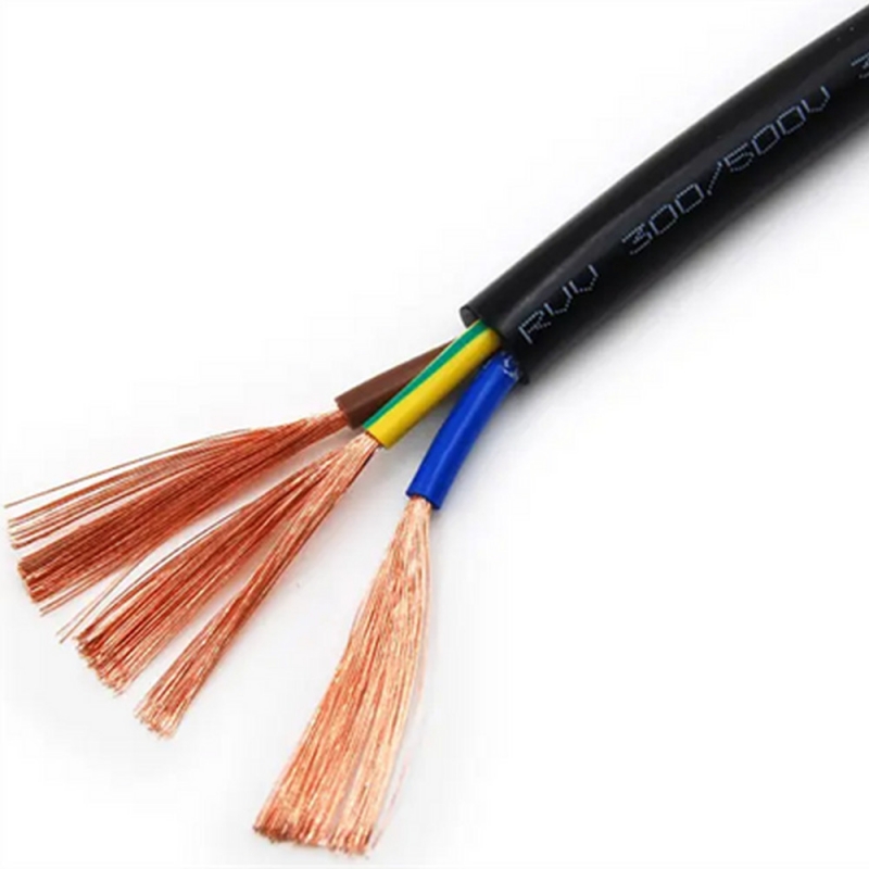 Flexible PVC sheathed electric wire