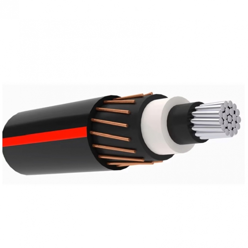 XLPE MV90     MV URD Power Cable with copper tape screen